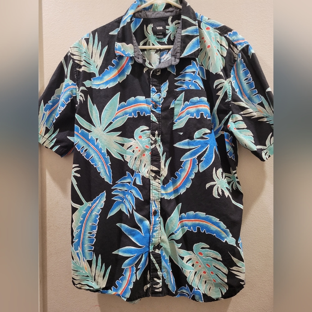 Vans Multi-Color Button Up